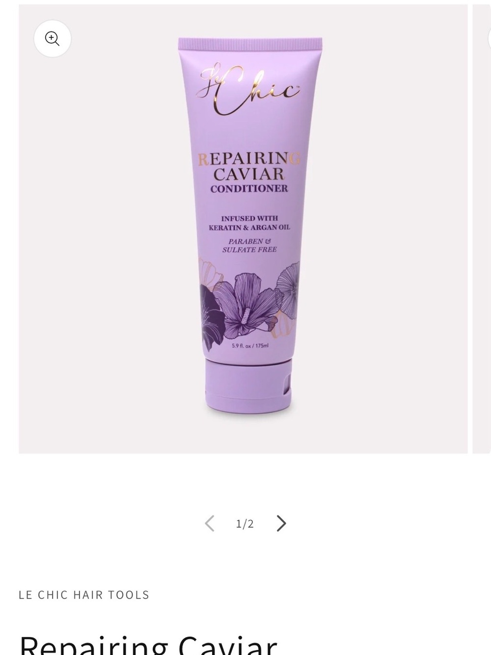 chic Repairing Caviar Shampoo & Conditioner - Lavender